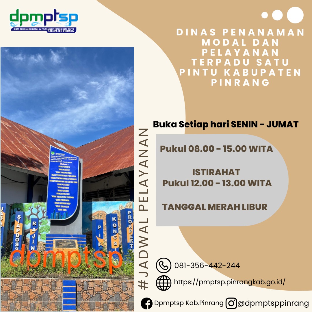 Official Website || DPMPTSP Kab. Pinrang