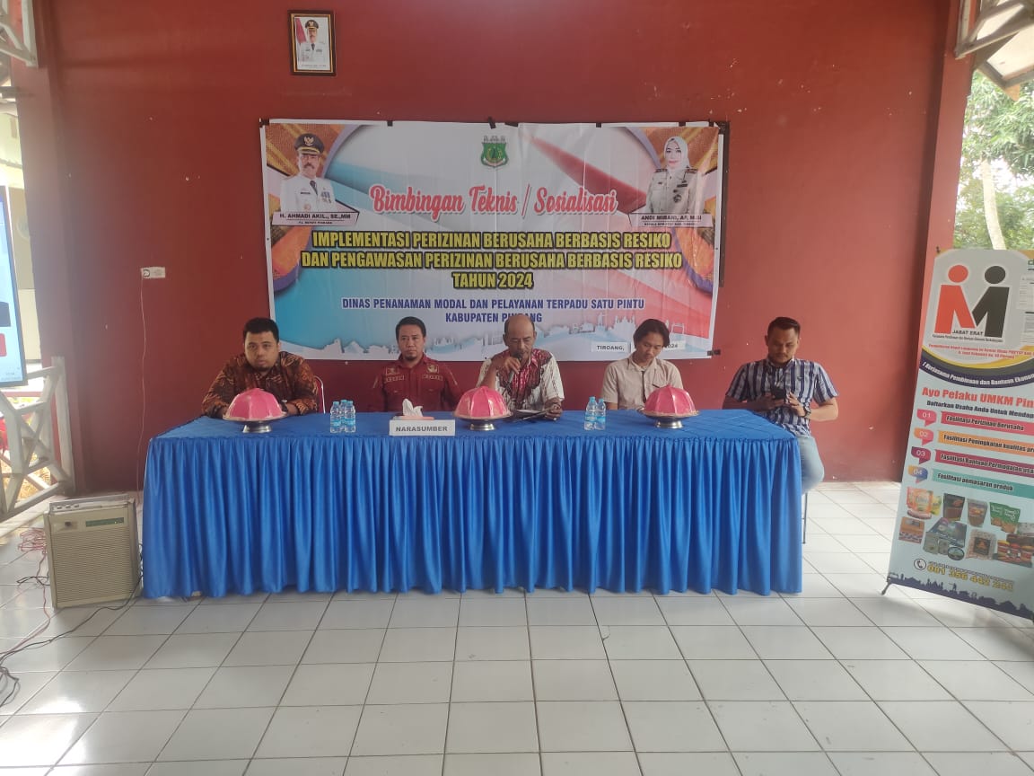 foto Sosialisasi Implementasi Perizinan Berusaha Di Kecamatan Tiroang