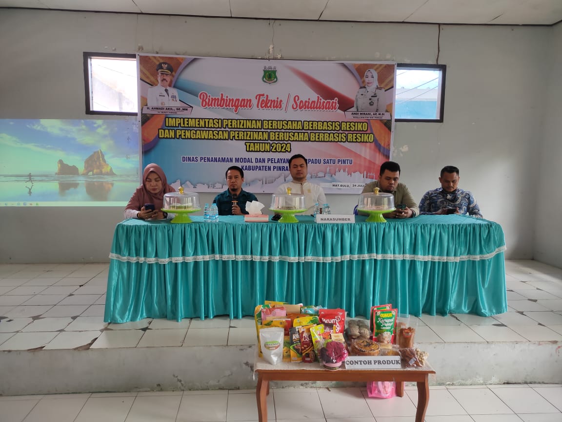 foto Maksimalkan Implementasi OSS Bagi Pelaku Usaha, DPMPTSP Gelar Bimtek/Sosialisasi Di Kecamatan Mattiro Bulu