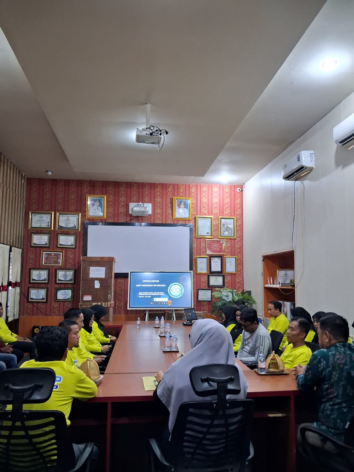 foto DPMPTSP Pinrang Gelar Opening Audit Assessment ISO 9001:2015, Komitmen Tingkatkan Mutu Pelayanan